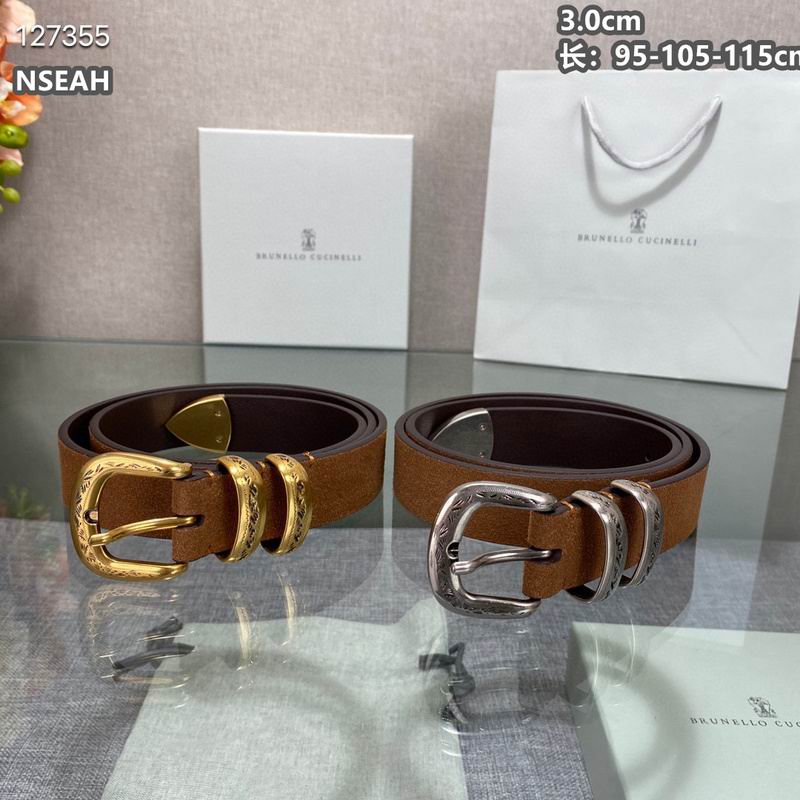 Brunello Cucinelli belt 30mmX95-105-115cm 8L04